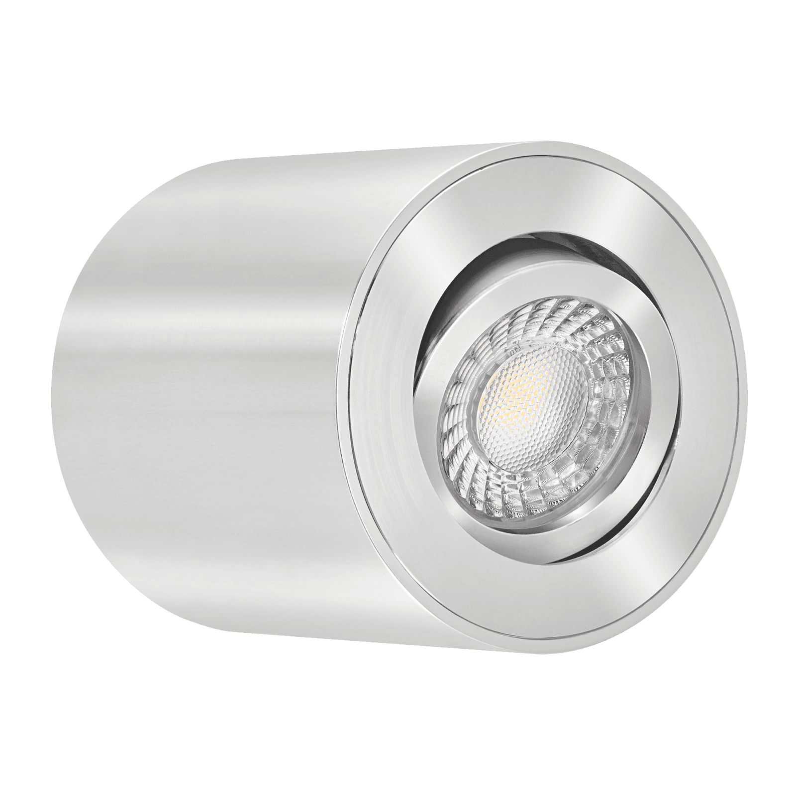 LED Bad Aufbaustrahler GU10 230V DIMMBAR 7W statt 90W 60