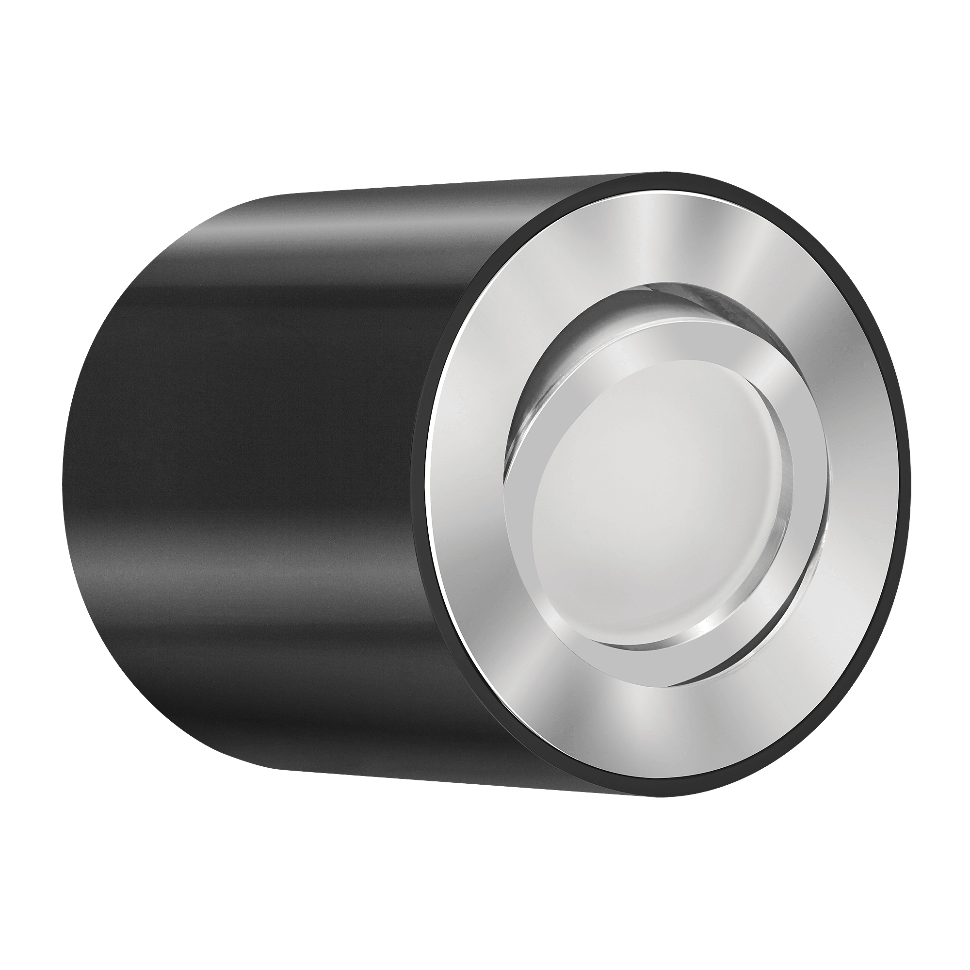 24V Forma Aufbaustrahler | RGB + CCT (2700-5700K) | 9W & Vollspektrum CRI 98 | schwarz | 120° | für KNX / DALI / GIRA / Loxone/ JUNG usw. (chrom-