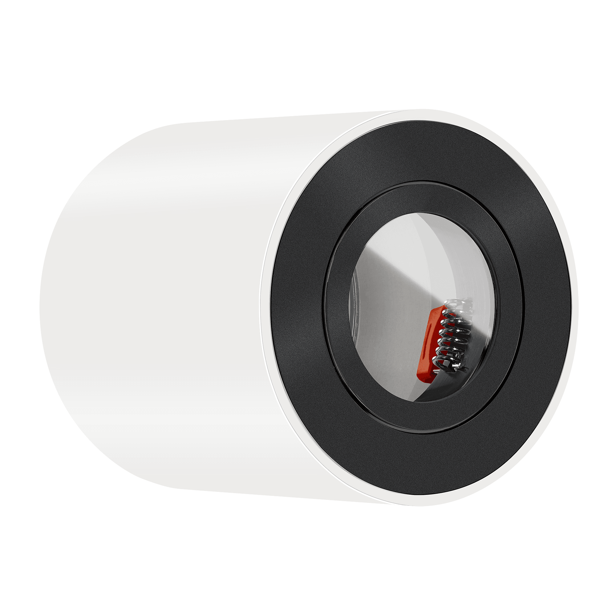IP44 Forma Bad Aufbaurahmen weißes Aluminium TubeIP44-W (schwarz)