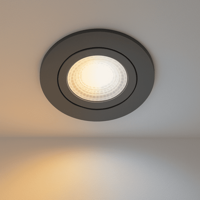 24V Bad Einbaustrahler IP44 | Tunable White 2700-5700K | 9W & Vollspektrum CRI 98 | anthrazit | 60° | KNX, DALI, ZIGBEE, ECHO, Loxone, GOOGLE, HUE – Bild 8
