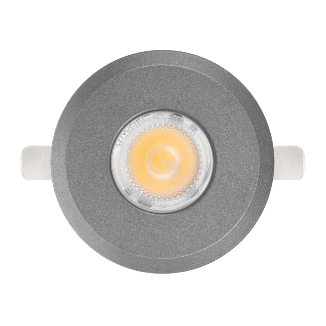 24V DC PWM Bodeneinbauleuchte Area Mini | IP67 & 2,4W | dimmbar & 90 CRI | warmweiß 3000K | Aluminium anthrazit | KNX | DALI | Loxone – Bild 3