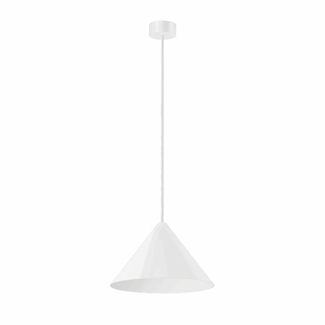 24V PWM Pendelleuchte Elégance | 6W | dimmbar & 90 CRI | matt weiß | DALI, KNX, Loxone, usw.
