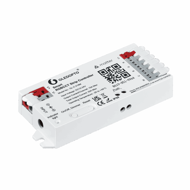 Matter 230V-Steuerset | für alles unsere 24V Strahler - feste Farbe, Tunable White, RGB + 2700-5700K – Bild 3