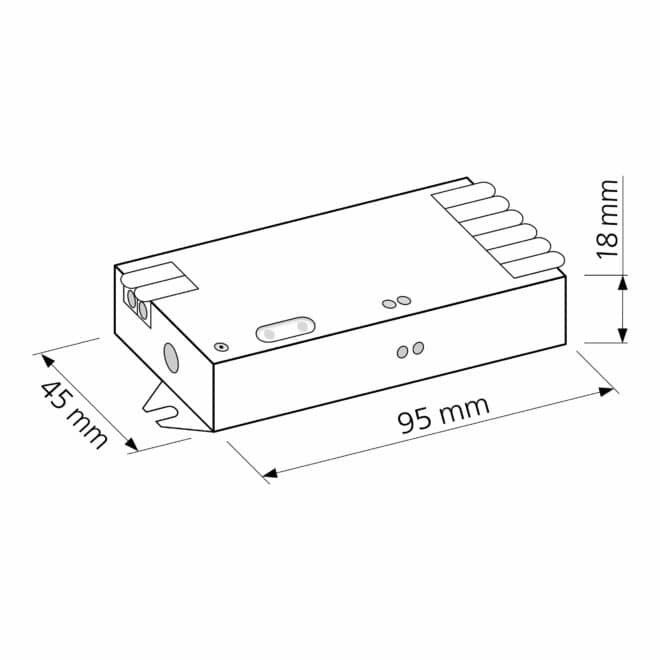 Matter 230V-Steuerset | für alles unsere 24V Strahler - feste Farbe, Tunable White, RGB + 2700-5700K – Bild 2