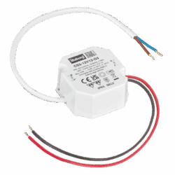 Triac Trafo DC 12V dimmbar für unsere Mini-Spots | zum Anschließen hinter einen normalen 230V Unterputzdimmer | 0-12W