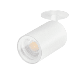 Einbau-Deckenleuchte SIGNATURE 230V | IP44 | 7W | dimm2warm 1800-3000K | 95 CRI | 60° Reflektor | matt schwarz / weiß - Weiß
