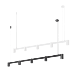 Pendelleuchte SIGNATURE GU10 | 150cm & 5-flammig | matt