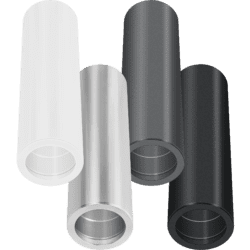 5x Aluminium Aufbauleuchte / 24cm / Sonderpreis Restposten NEU!