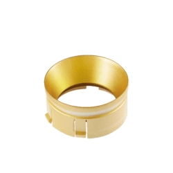 SIGNATURE Wechselring | für bicolor Designs weiß, schwarz oder gold | leuchtender Acrylring - Innenring Gold